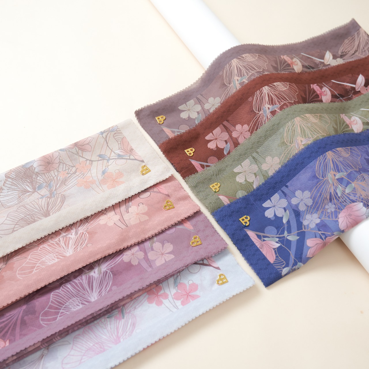 Ilustrasi Motif Elegan Pinpoint
